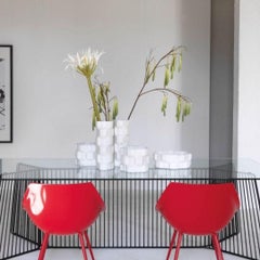 Vase Gear blanc par Driade