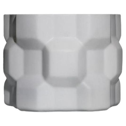 Gear Vase in weißer Farbe von Driade