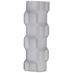 Vaso Gear di colore bianco di Driade