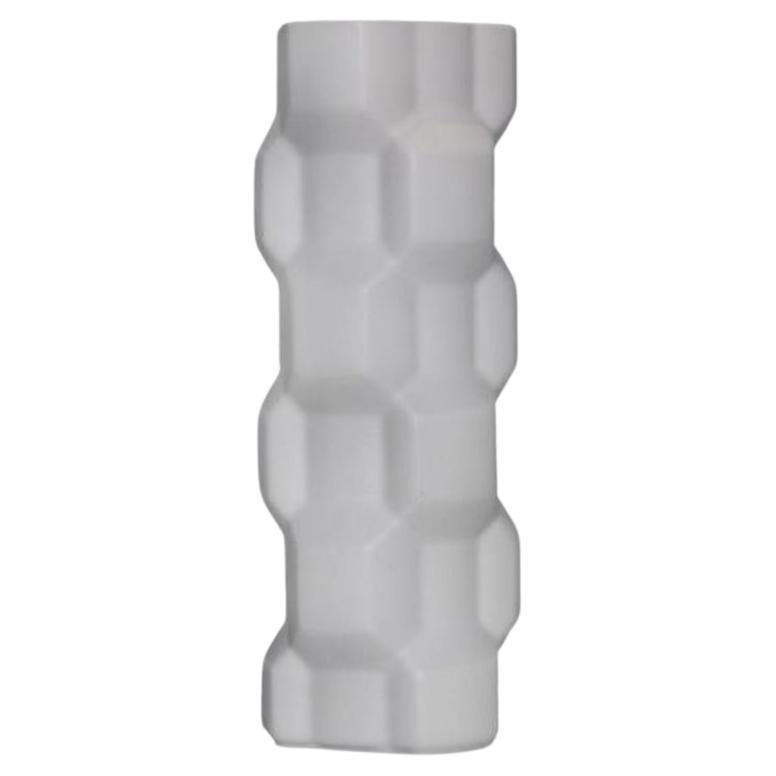 Gear Vase White Colour by Driade For Sale