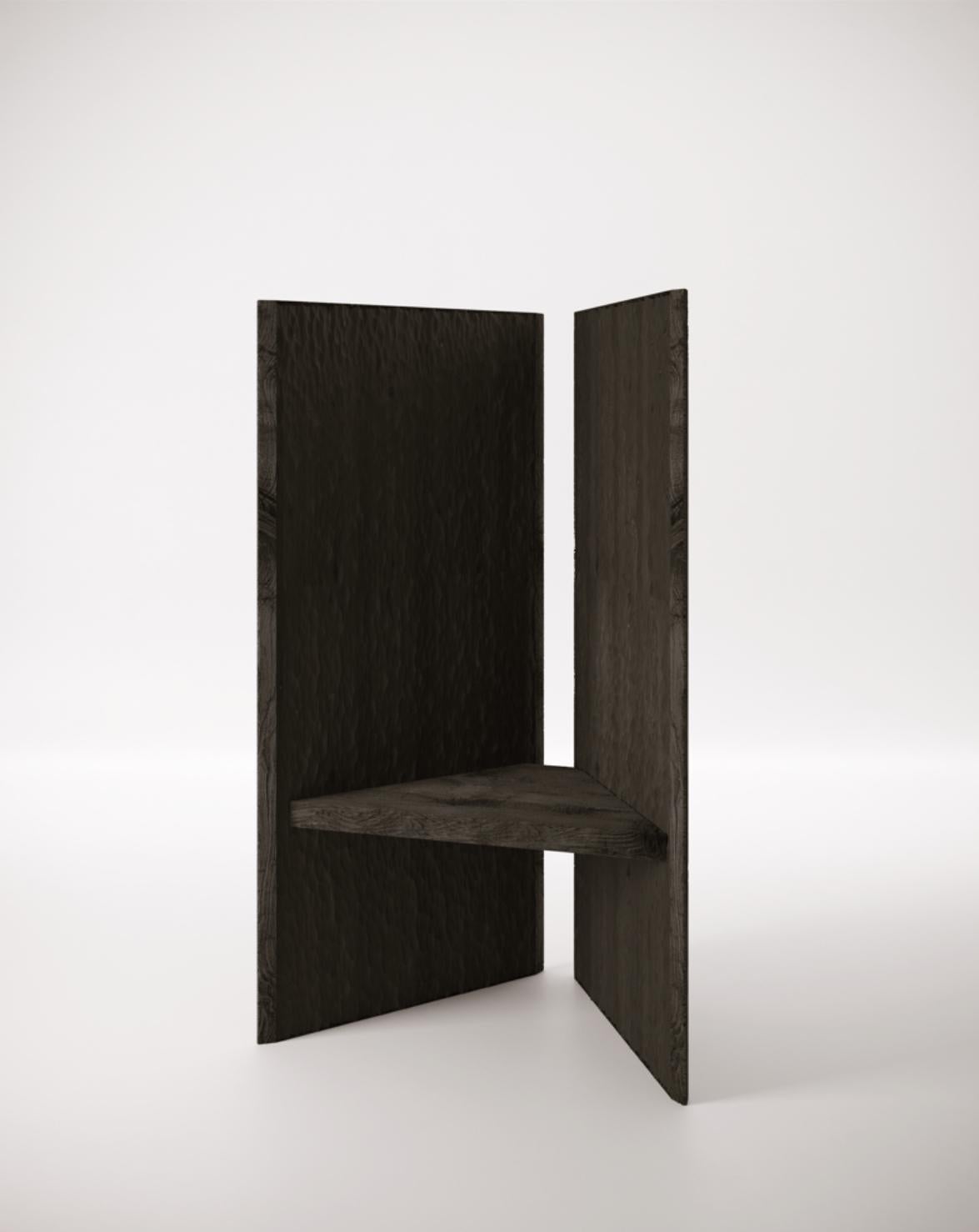 Geb throne by Studiopepe
Dimensions: W 150 x D 90 x H 73 cm
Materials: Black wood

Multifaceted design agency Studiopepe was founded in Milan in 2006. Eclectic, voguish, it is the
brainchild of Chiara di Pinto and Arianna Lelli Mami, both of