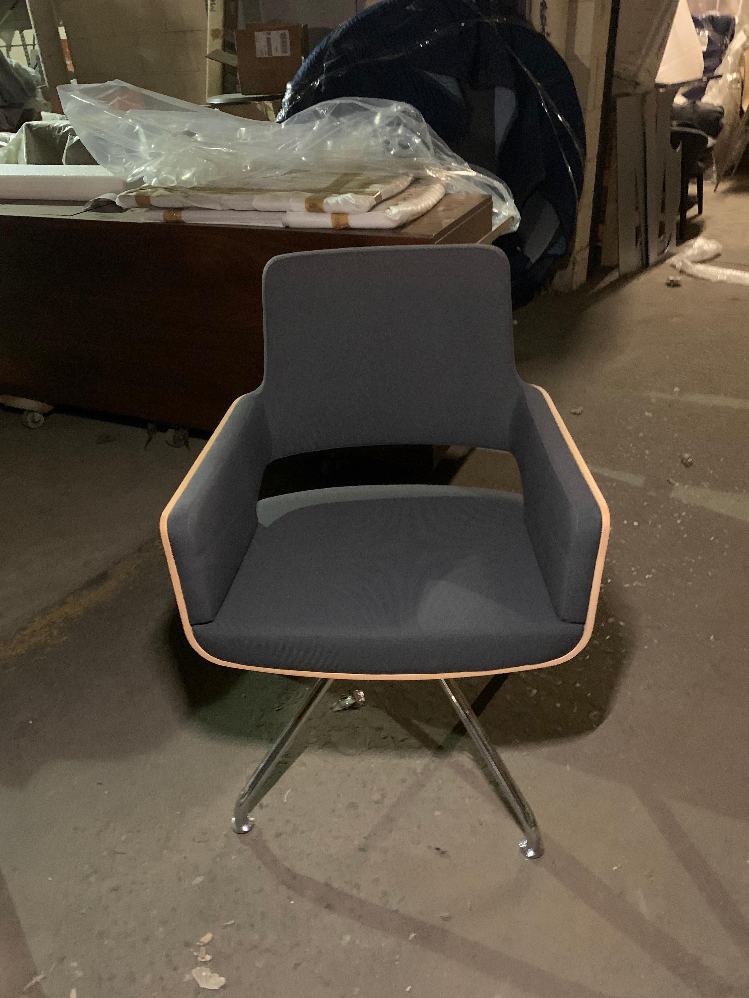 Gebruder T S 847 D Swivel Armchair In Excellent Condition In New York, NY