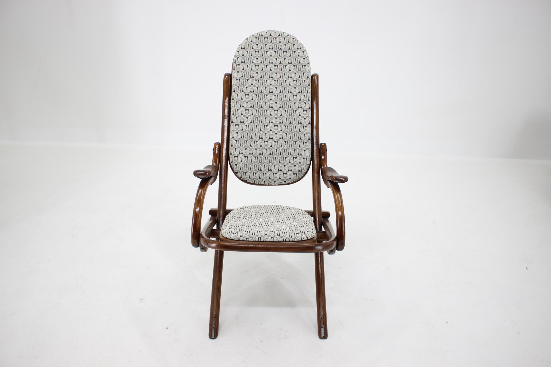 Austrian Gebrüder Thonet Folding Chair No.1, circa 1867 For Sale