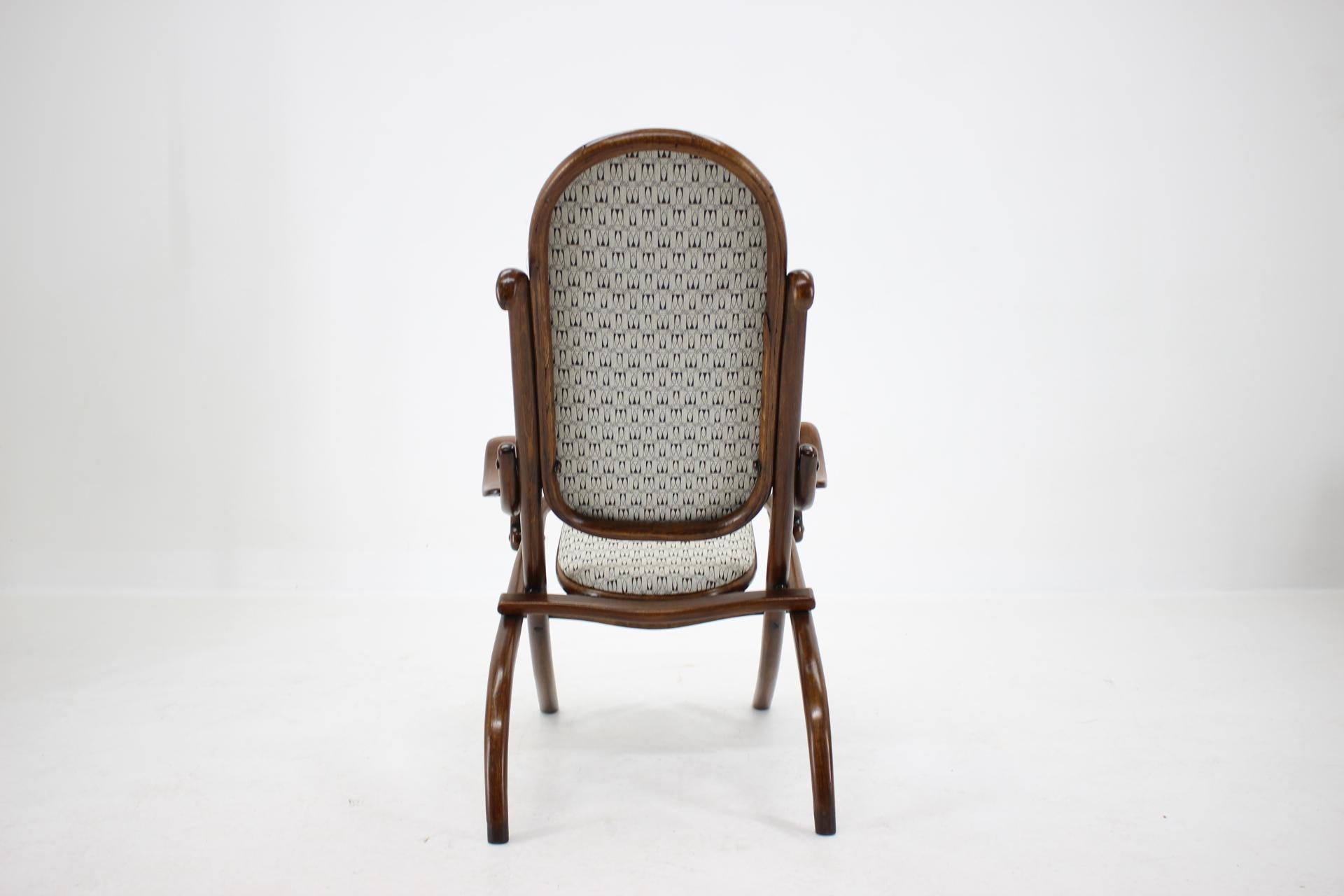 18th Century Gebrüder Thonet Folding Chair No.1, circa 1867 For Sale