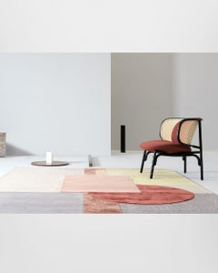 Gebrüder Thonet Vienna Around Colors Rug Pink by Paola Pastorini