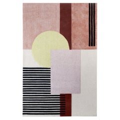 Gebrüder Thonet Vienna Around Colors Rug Yellow by Paola Pastorini