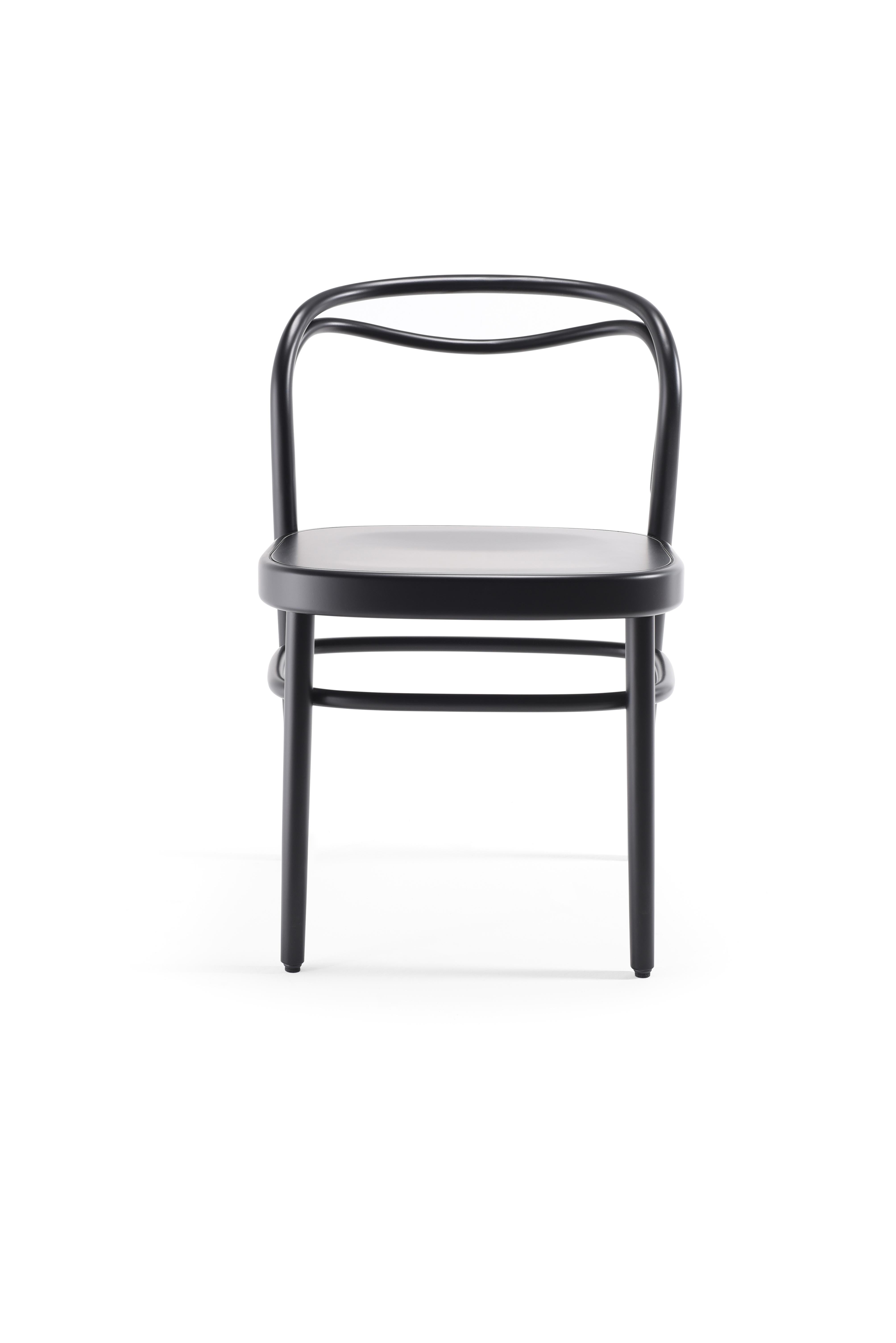Gebrüder Thonet Vienna Beaulieu Chair with Plywood Seat by Philippe Nigro For Sale 3