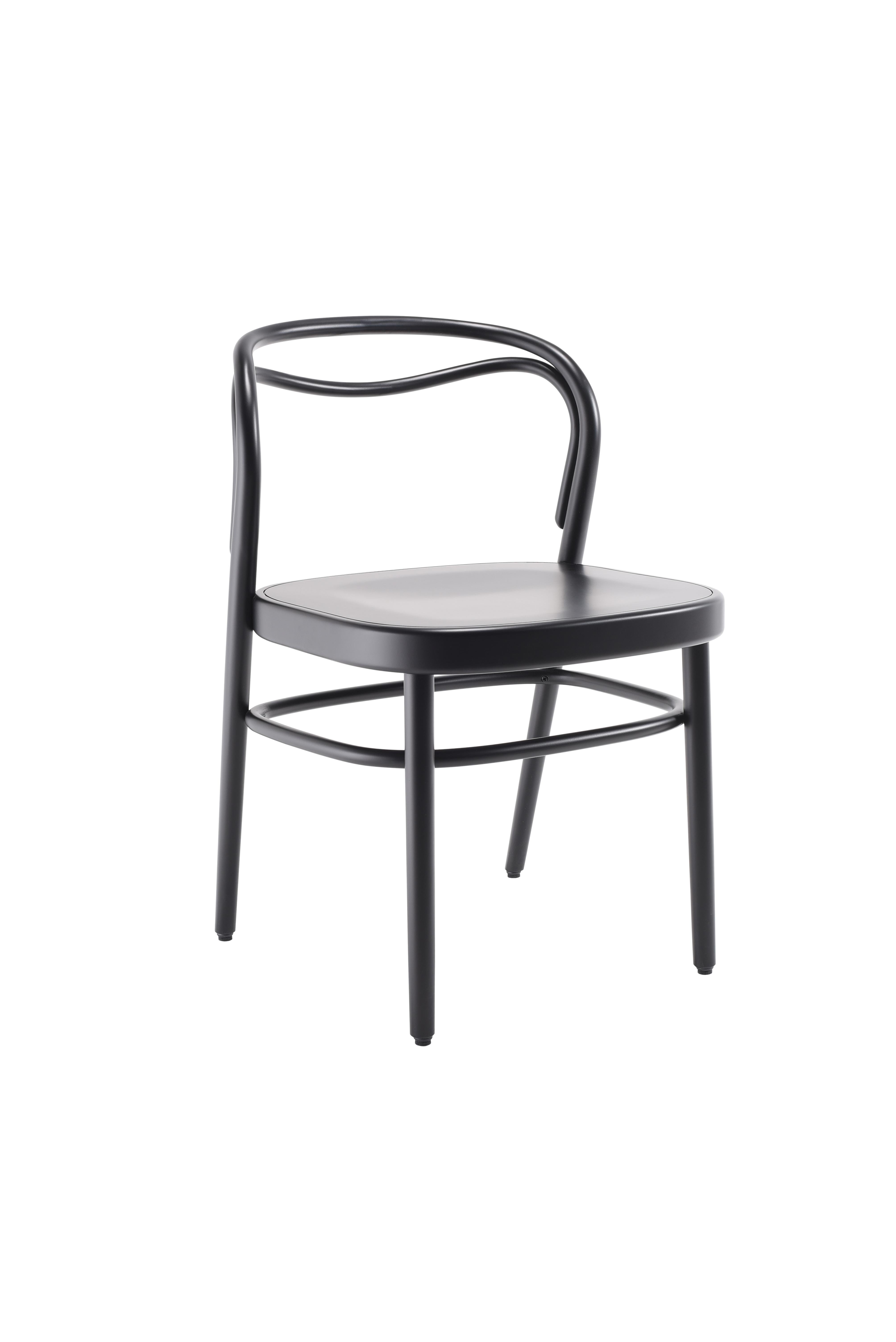 Gebrüder Thonet Vienna Beaulieu Chair with Plywood Seat by Philippe Nigro For Sale 11