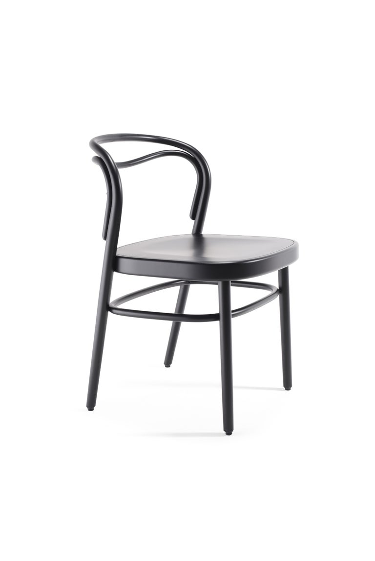 Gebrüder Thonet Vienna Beaulieu Chair with Plywood Seat by Philippe Nigro  For Sale at 1stDibs