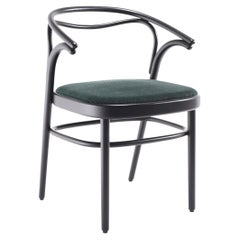 Gebrder Thonet Vienna Beaulieu-Stuhl mit gepolstertem Sitz von Philippe Nigro