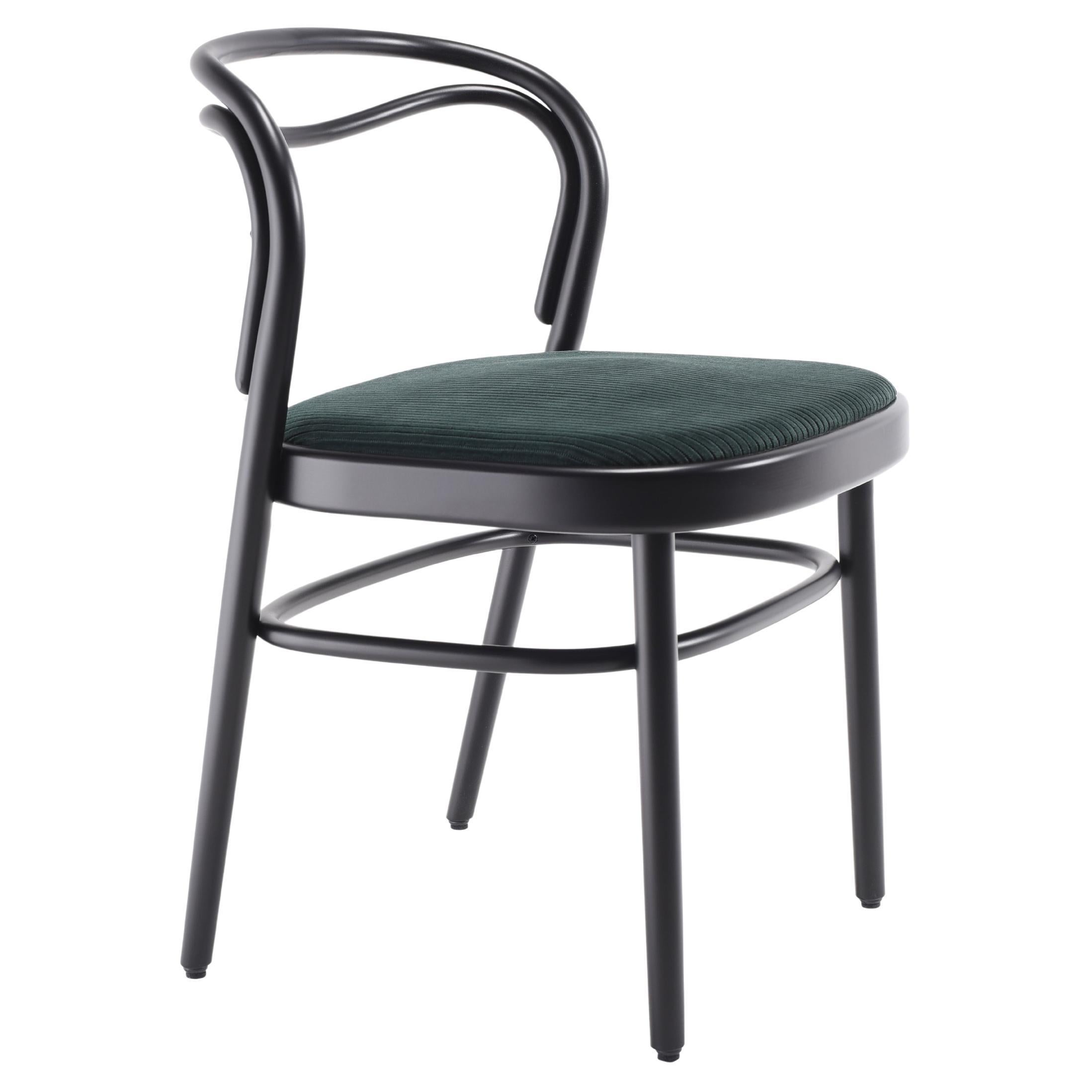 Gebrder Thonet Vienna Beaulieu-Stuhl mit gepolstertem Sitz von Philippe Nigro