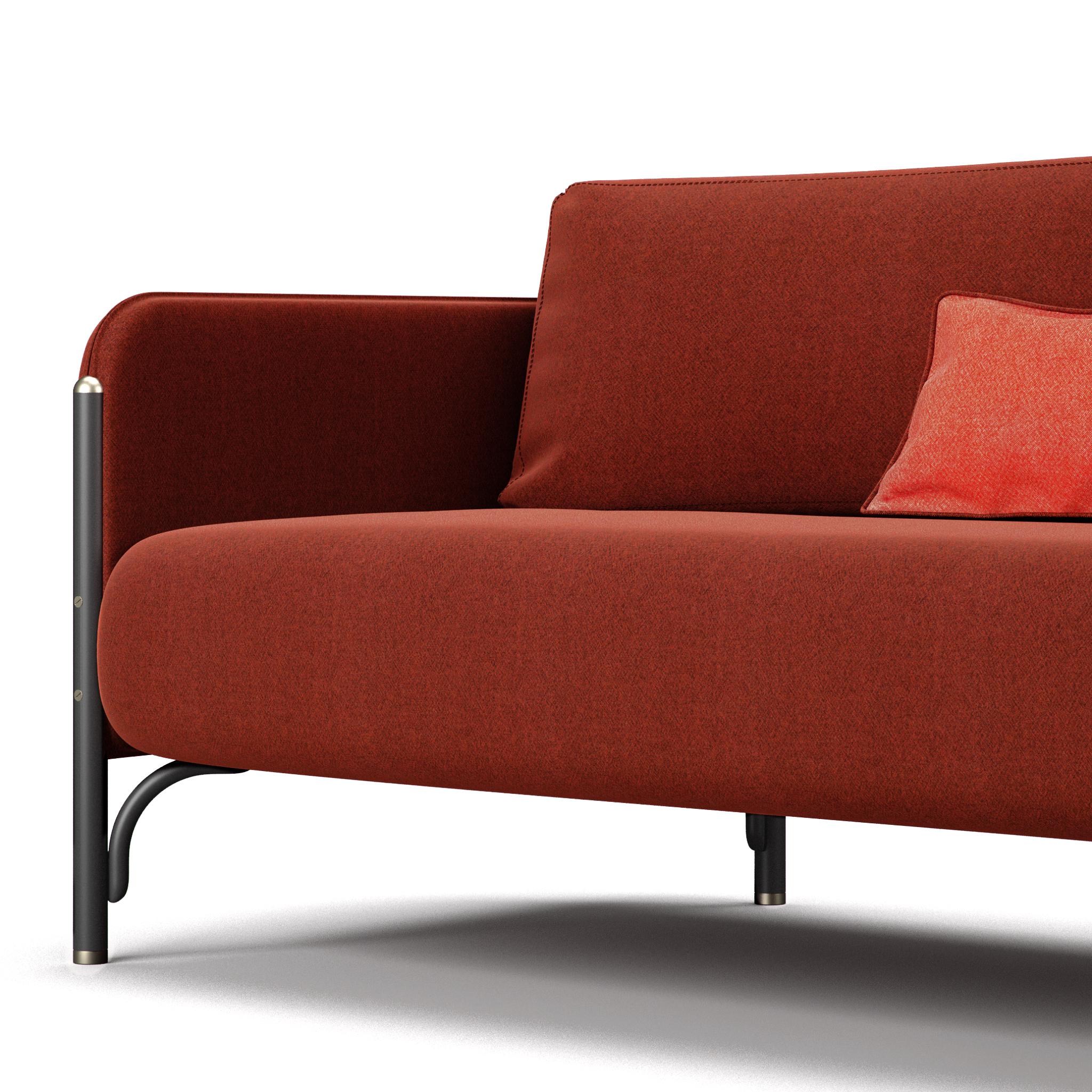 Dainelli Studio, das im Besitz des Kreativduos Leonardo und Marzia Dainelli steht, entwirft JANNIS, eine Polstermöbelkollektion, die sich hervorragend für den Auftragsgebrauch eignet.

Sofa und Loungesessel mit zwei- und dreisitzigen Sitzen, mit