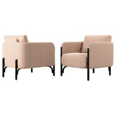 Gebrüder Thonet Vienna GmbH Silla Jannis de espuma con tapicería beige