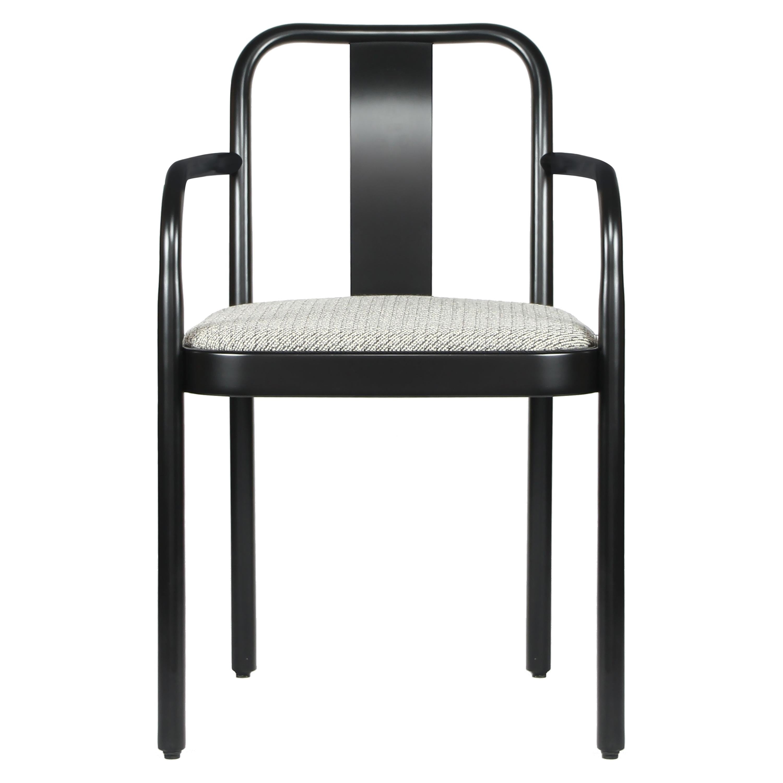 Gebrüder Thonet Vienna GmbH Sugiloo Chair with Armrest & Upholsterd Seat