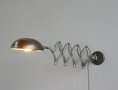 Gecos Scissor Lamp Circa 1930s