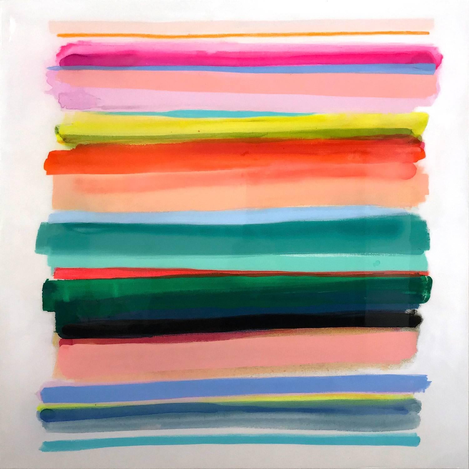 Gee Gee Collins Abstract Painting - History in Full Color