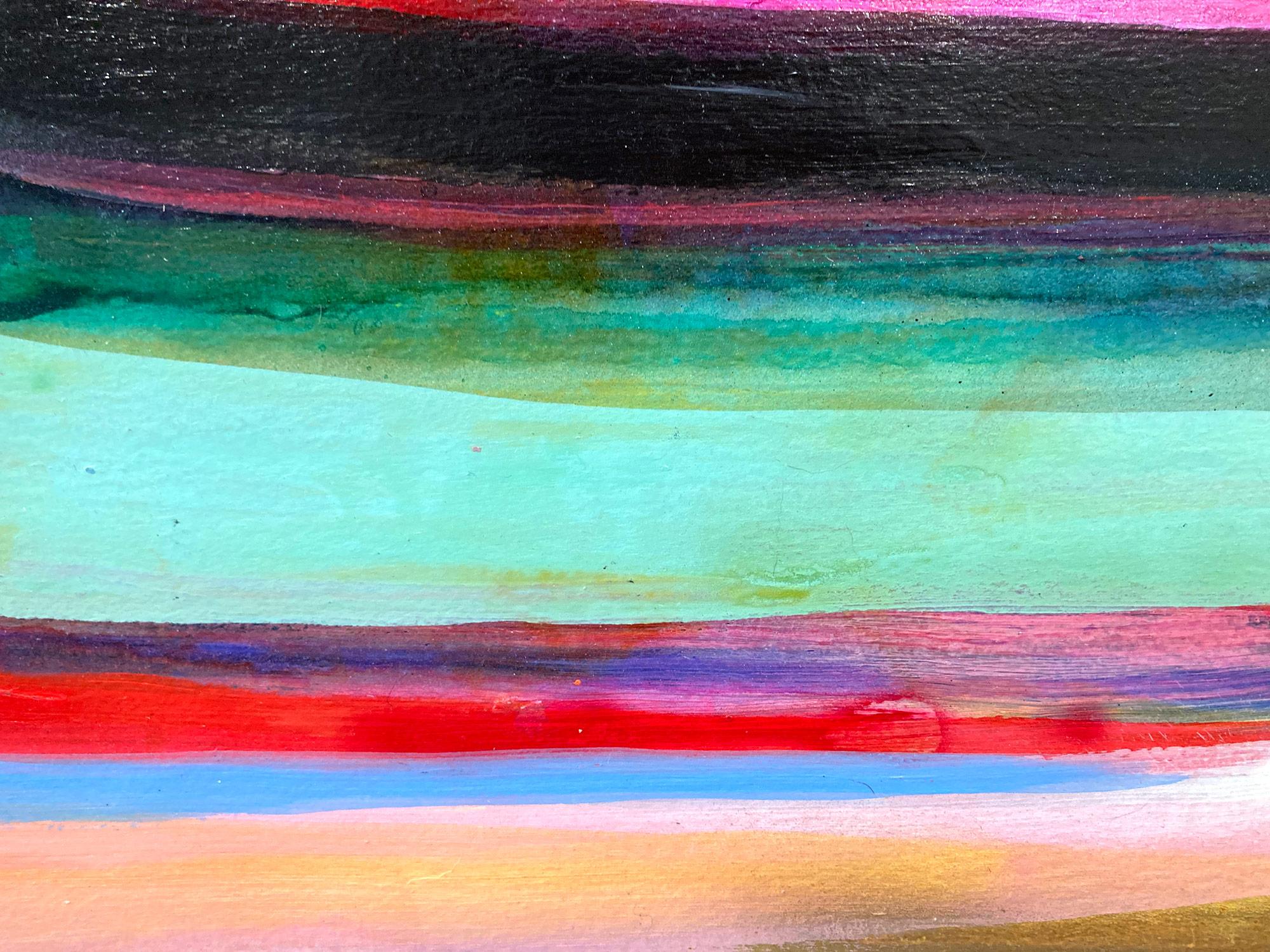 « History in Full Color - Manhattan » - Peinture contemporaine colorée sur papier 3