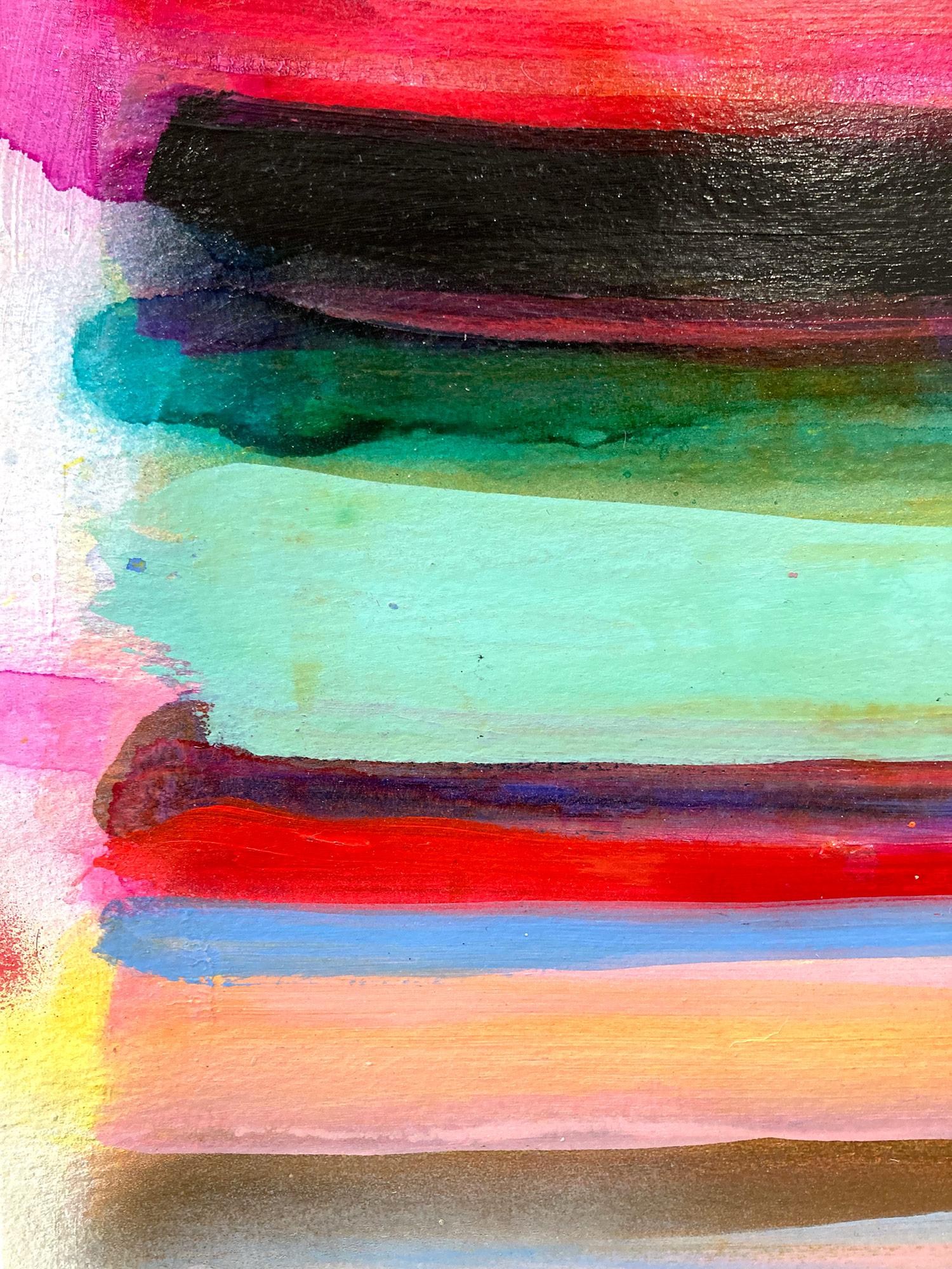« History in Full Color - Manhattan » - Peinture contemporaine colorée sur papier 5