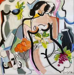 Primavera by Gee Gee Collins Large Figurative Contemporary painting