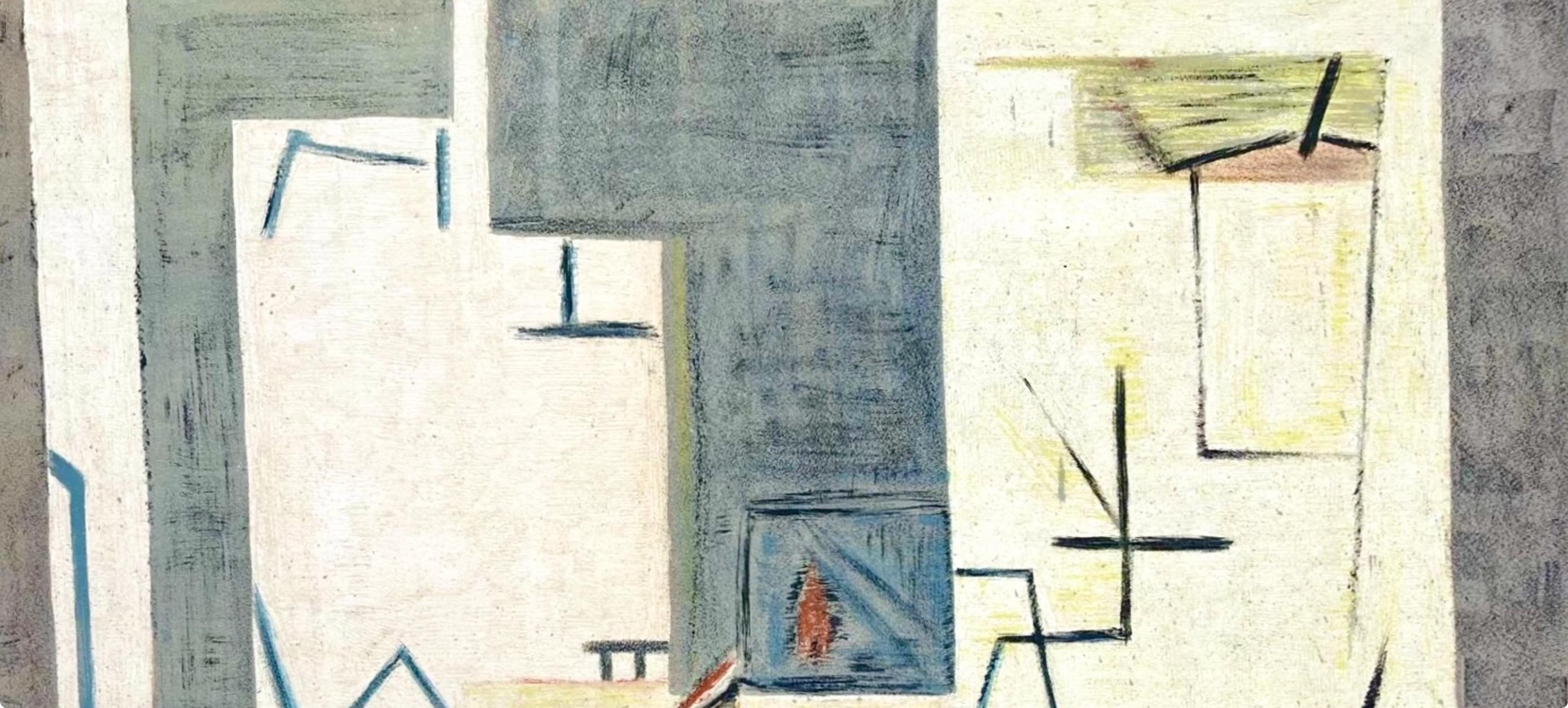 Lithographie auf Velinpapier. Beschriftung: Unsigniert und nicht nummeriert, wie ausgegeben. Guter Zustand, mit Mittelfalte, wie ausgegeben. Anmerkungen: Aus Derrière le miroir, Nr. 51, 1952. Herausgegeben von Aimé Maeght, Éditeur, Paris; gedruckt