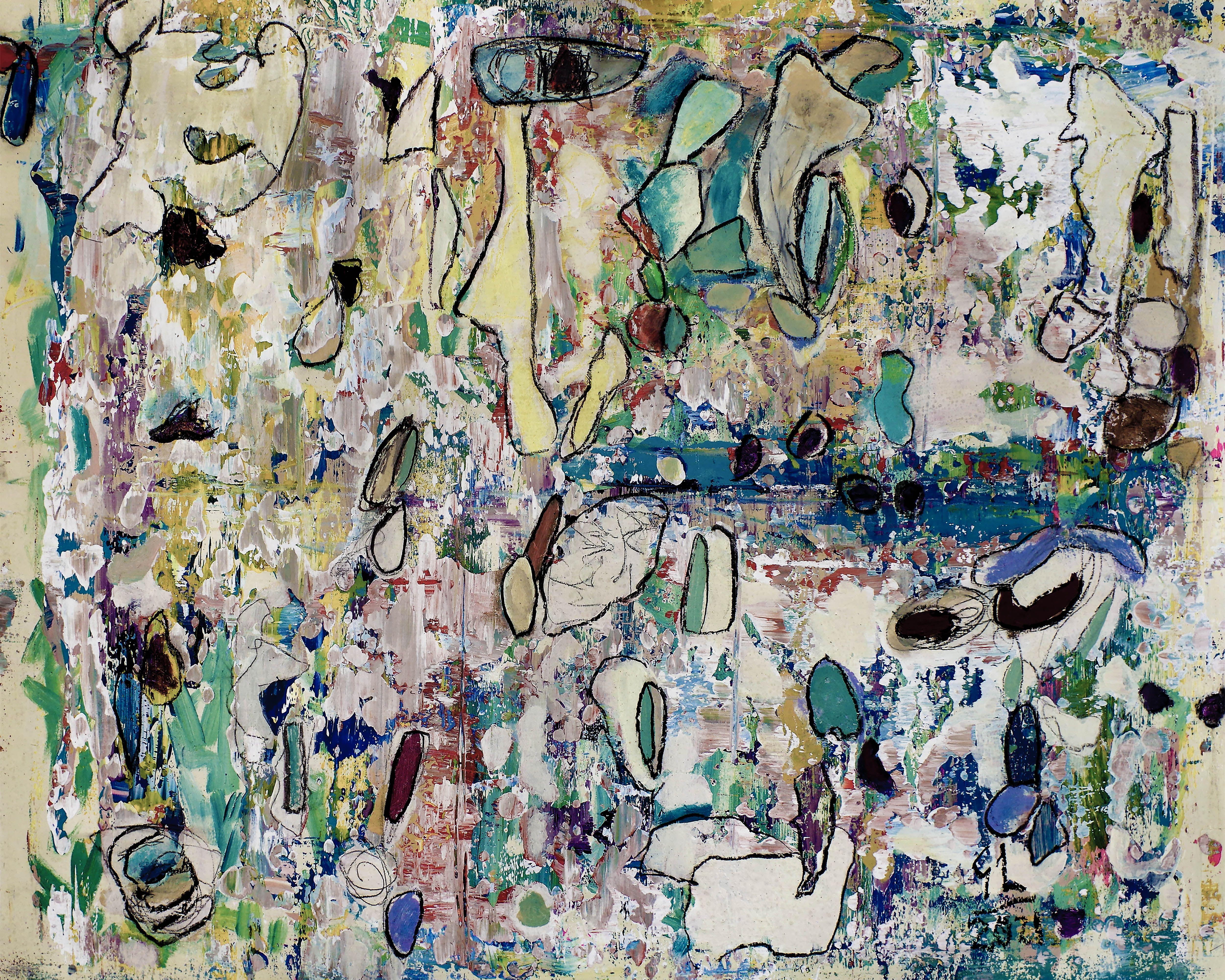 En la tierra de nuestras madres 24, Técnica mixta sobre Otros - Mixed Media Art de Geert Lemmers