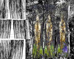 mystery wood I, Mischtechnik auf Sonstiges