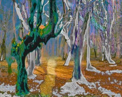 Mystifying Forrest 6, Mixed Media on Other