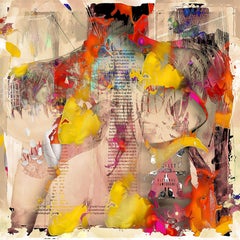 The Zeus theatre opus 4, Mixed Media on Glass
