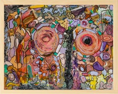 An unknown world, Painting, Acrylic on Wood Panel