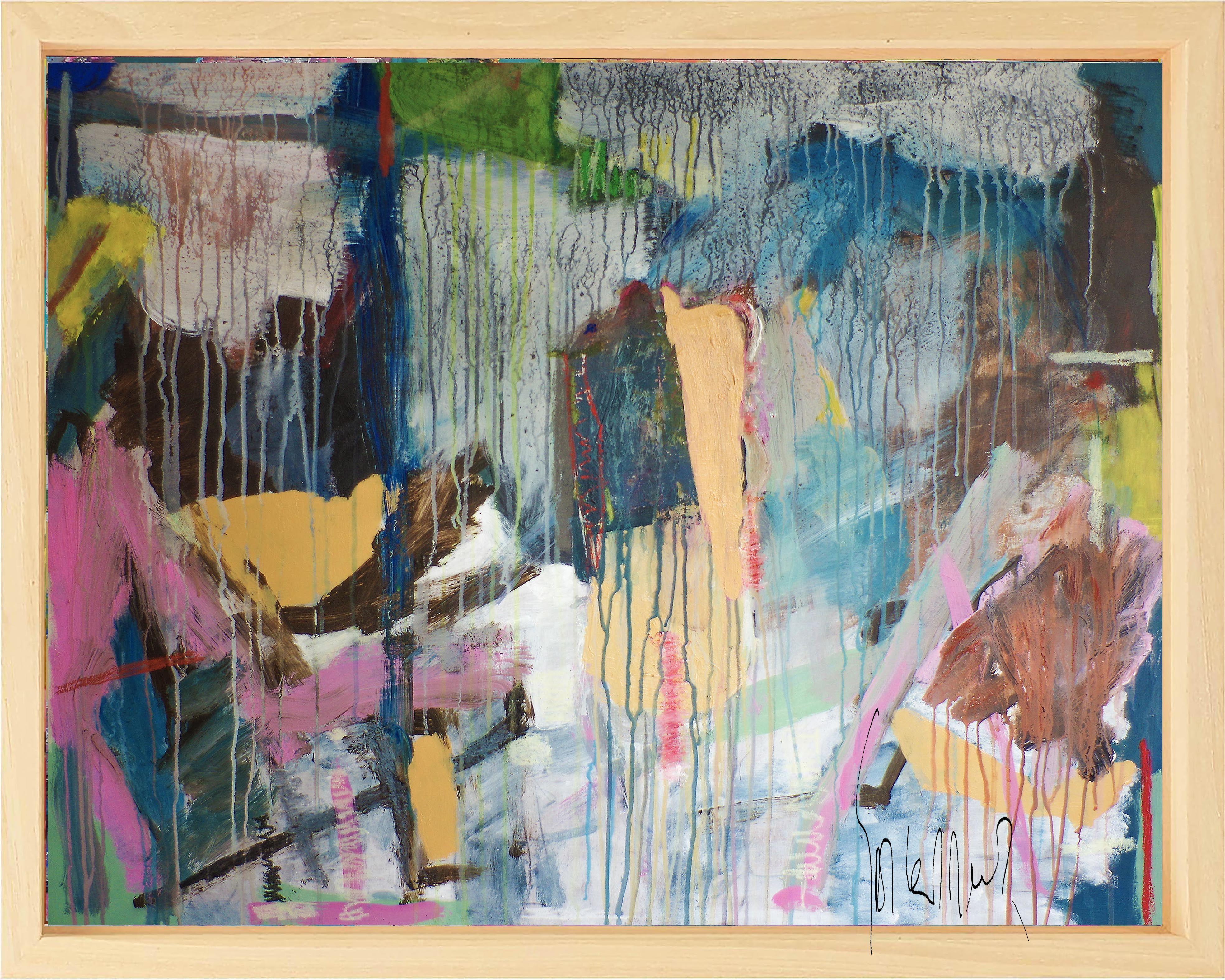 Liberation of the mind I, Painting, Acrylic on Wood Panel