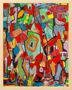 My own thoughts I NEW, Painting, Acrylic on Wood Panel