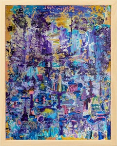 Mystery and substance 8, Painting, Acrylic on Wood Panel