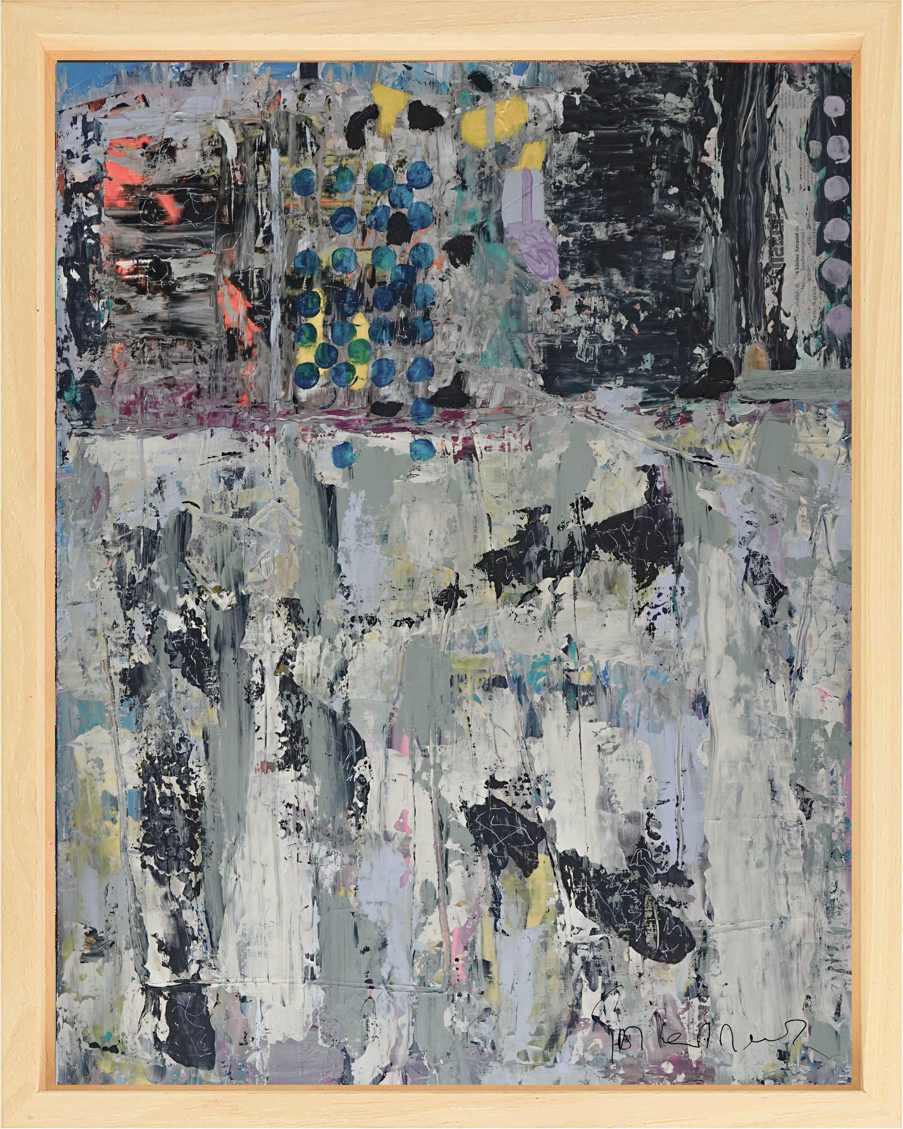 Mysterie und Substanz I, Malerei, Acryl auf Holzplatte