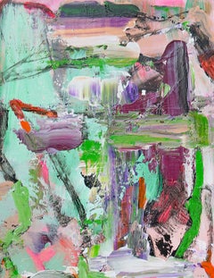 Plateau der Menschheit 78, Pintura, Acrílico sobre panel de madera