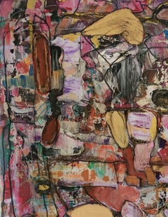 Plateau der Menschheit opus 73 NEUVE, peinture, acrylique sur panneau de bois