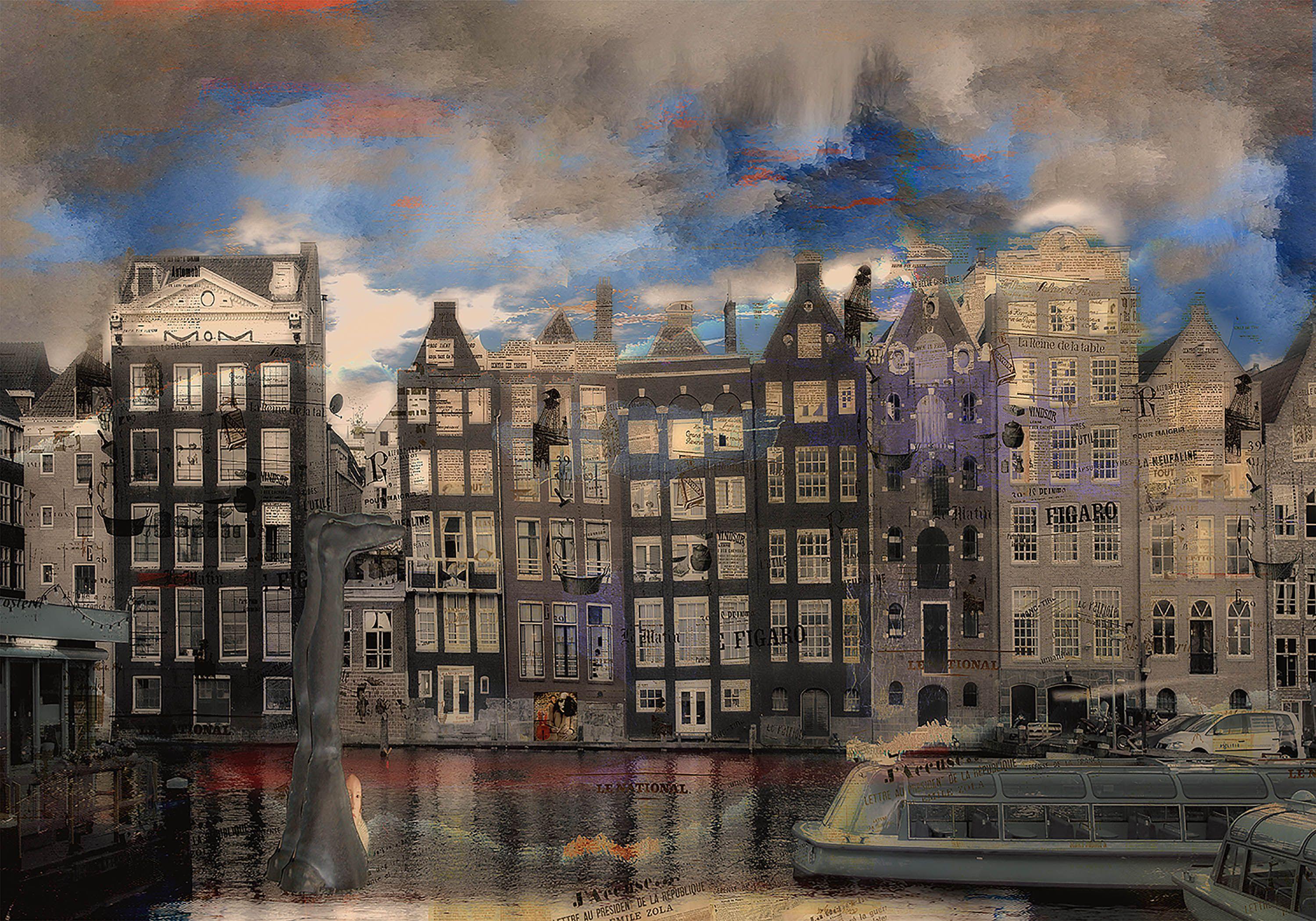 Geert Lemmers Color Photograph - Amsterdam view opus 84, Photograph, C-Type