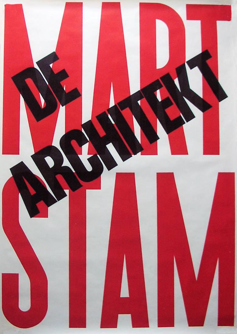  Geert Paul Hendrikus Schuitema Abstract Print - Mart Stam, De Architekt. 