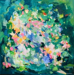 A touch of Spring, Painting, Acrylic on Canvas