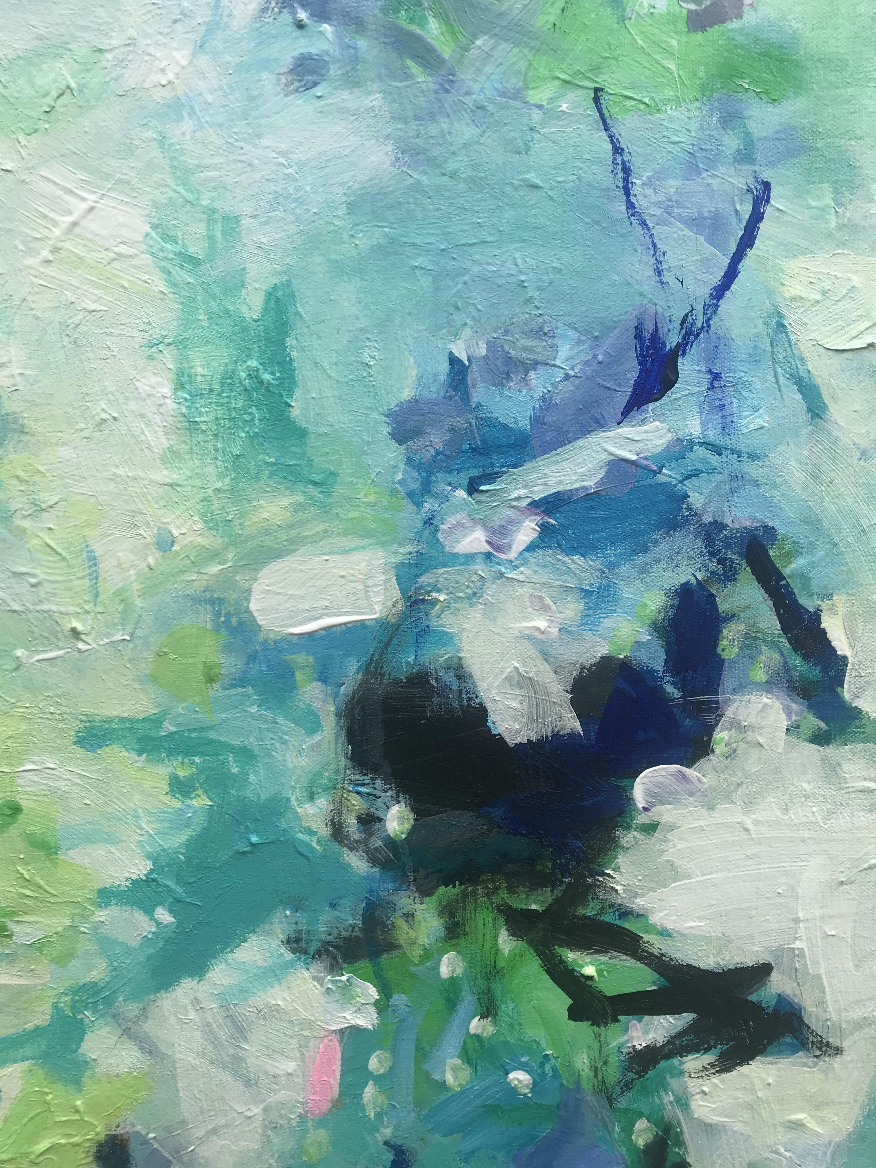 A orillas del lago, Pintura, Acrílico sobre lienzo en venta 1
