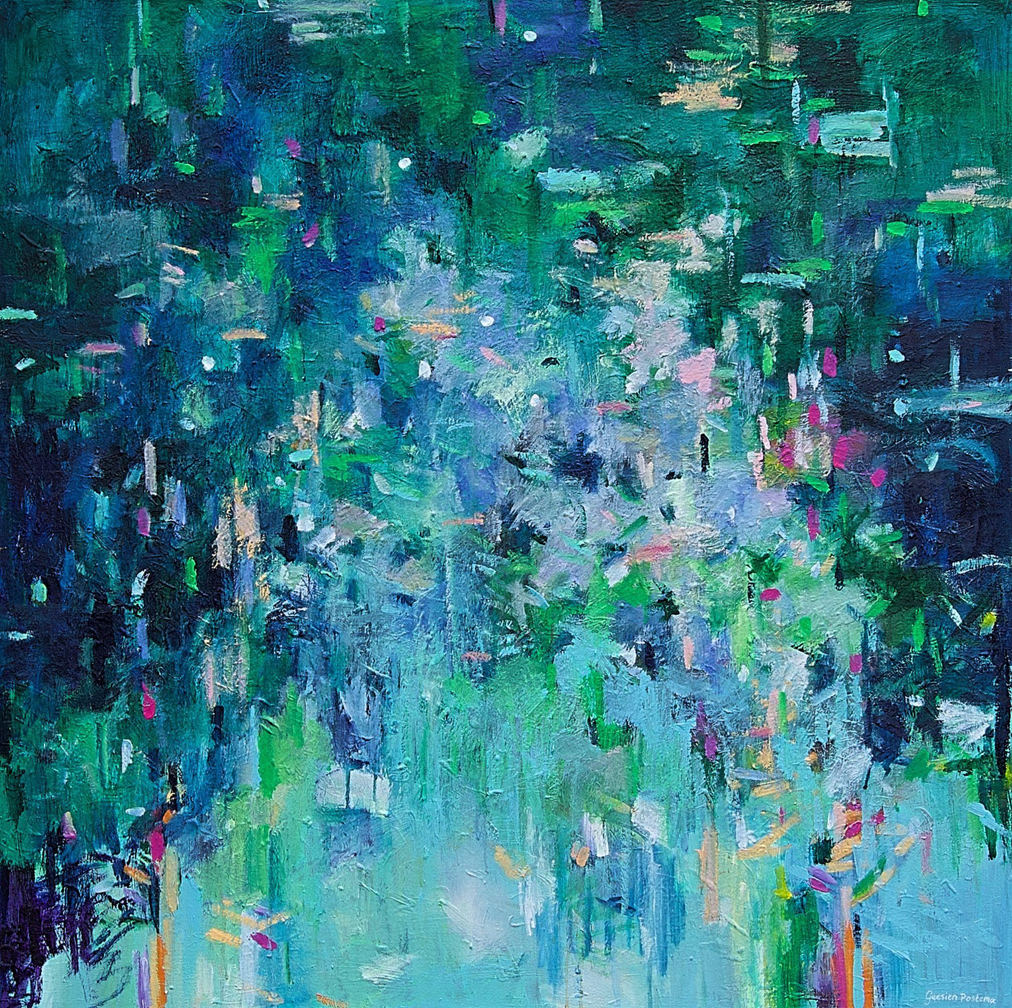 Breeze #6, Painting, Acrylic on Canvas