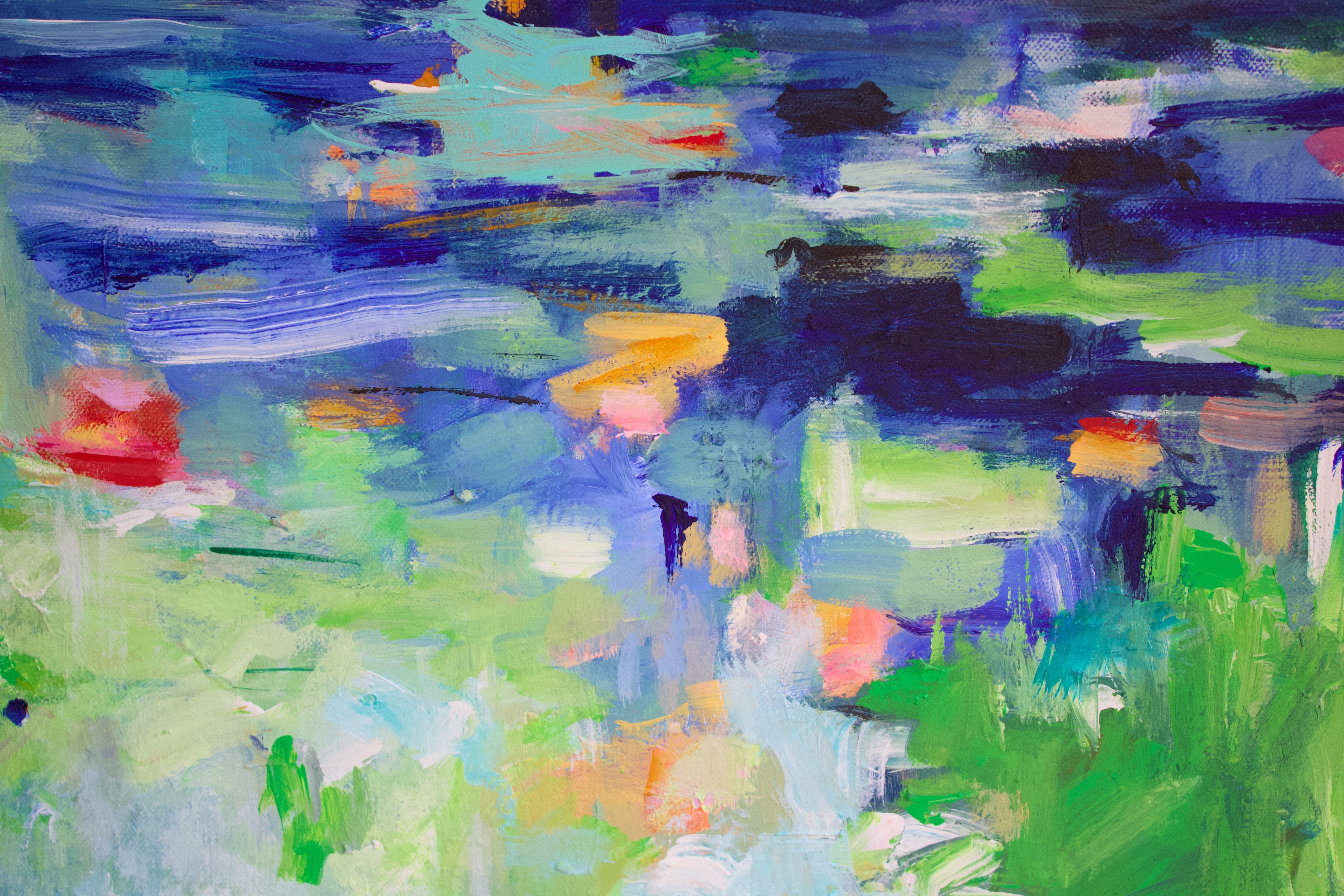 Sea of Glass #7, Painting, Acrylic on Canvas For Sale 2