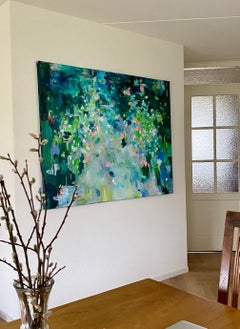 Sea of Glass #9, Painting, Acrylic on Canvas