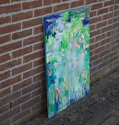 Sea of Glass nr 6, Painting, Acrylic on Canvas