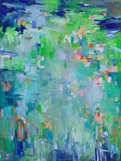 Sea of Glass nr 6, Painting, Acrylic on Canvas