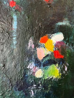 A través de las aguas I, Pintura, Acrílico sobre lienzo