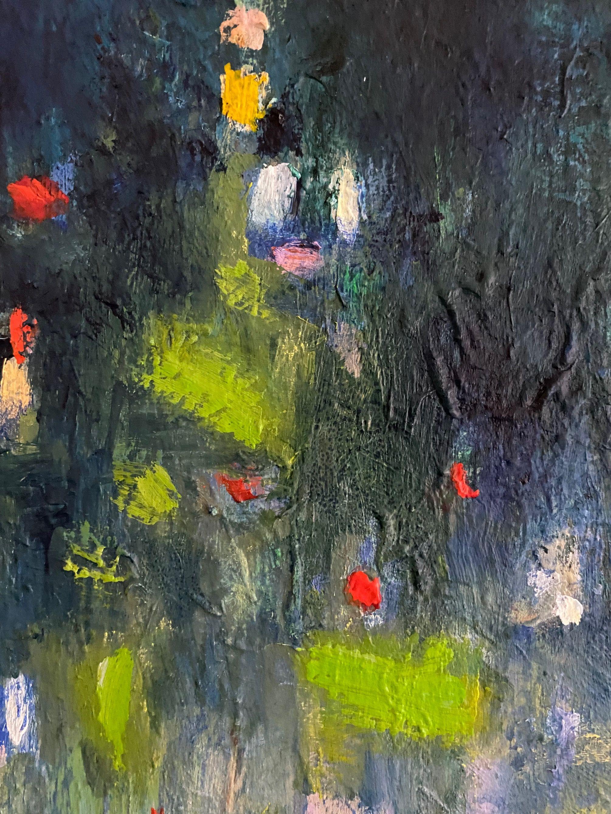 À travers les eaux I, peinture, acrylique sur toile en vente 2