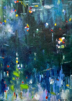 Through the waters I, Painting, Acrylic on Canvas