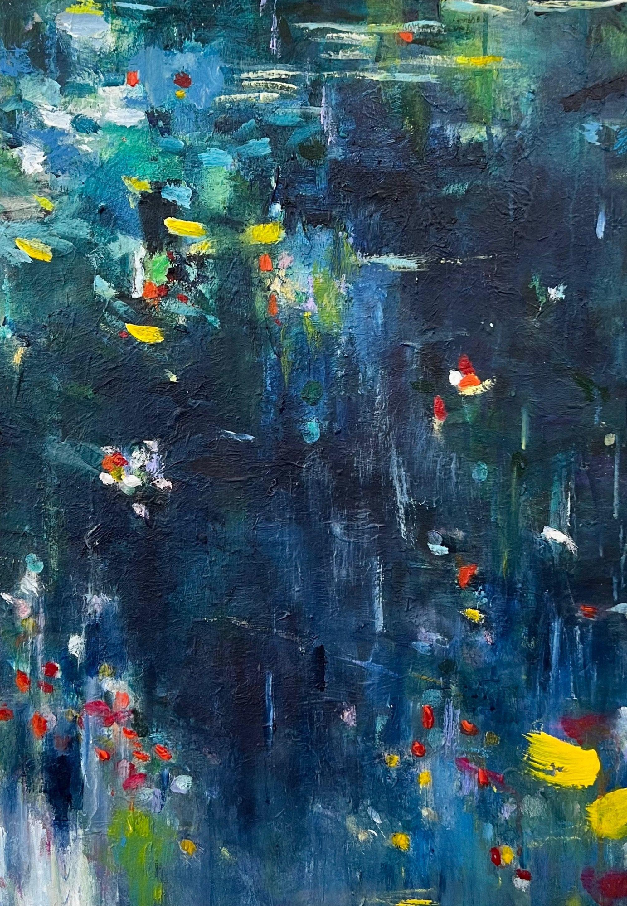 Through the waters II, Painting, Acrylic on Canvas