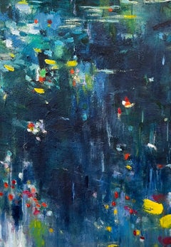 Through the waters II, Painting, Acrylic on Canvas
