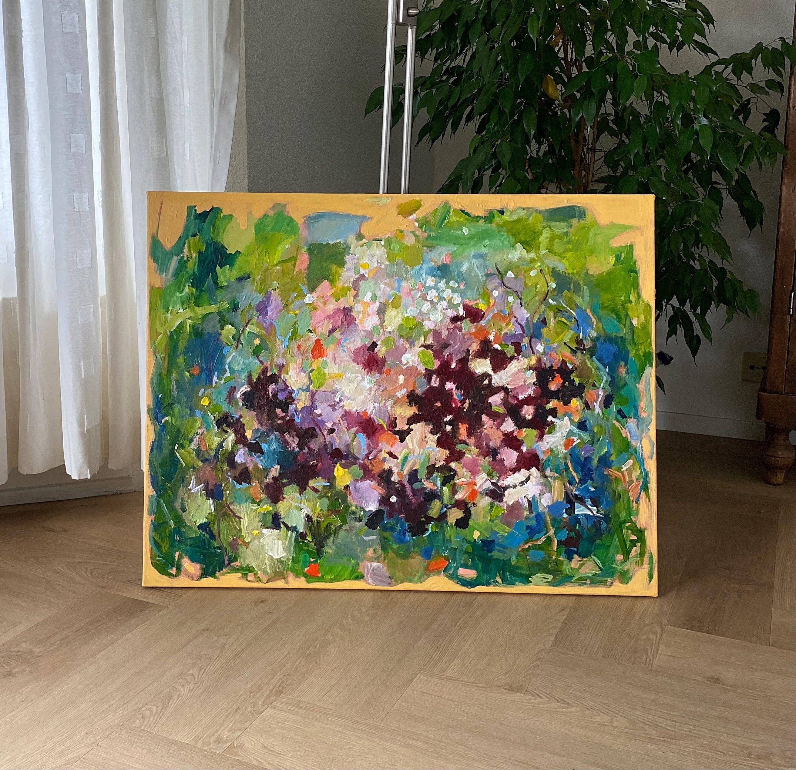 Peinture, acrylique sur toile « Twilight Feelings » en vente 2